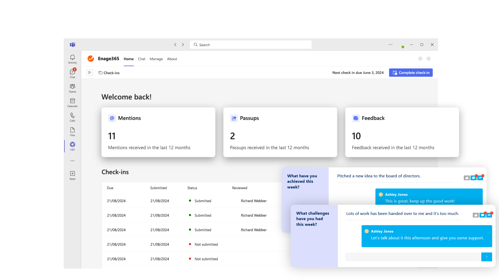 screenshot of Zensai Human Success Platform